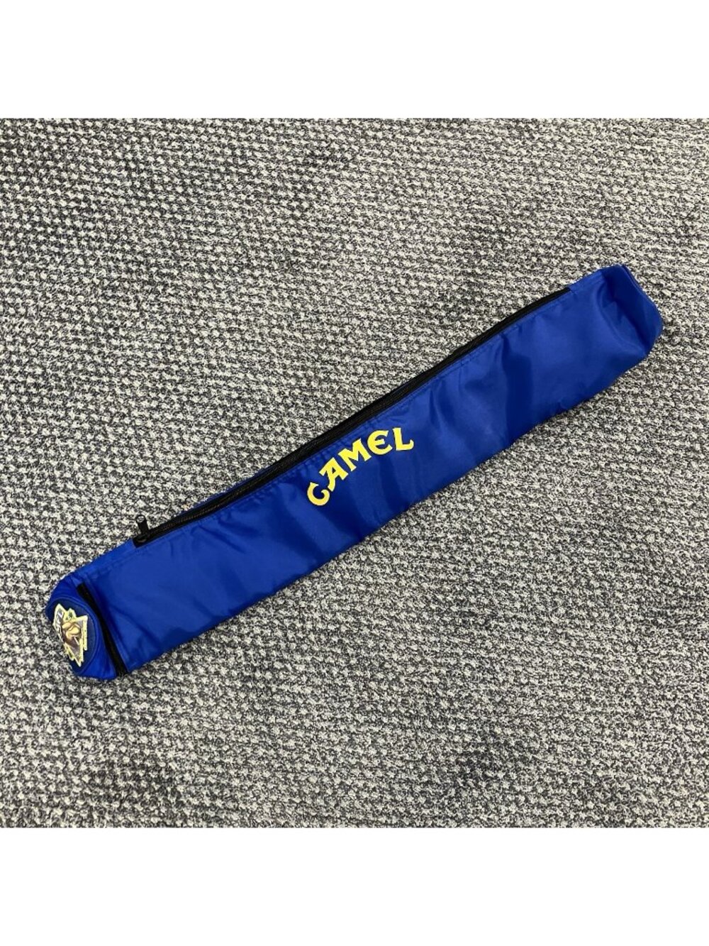 Vintage Joe Camel Blue Pool Cue Case Bag 28” Smooth Character - W5